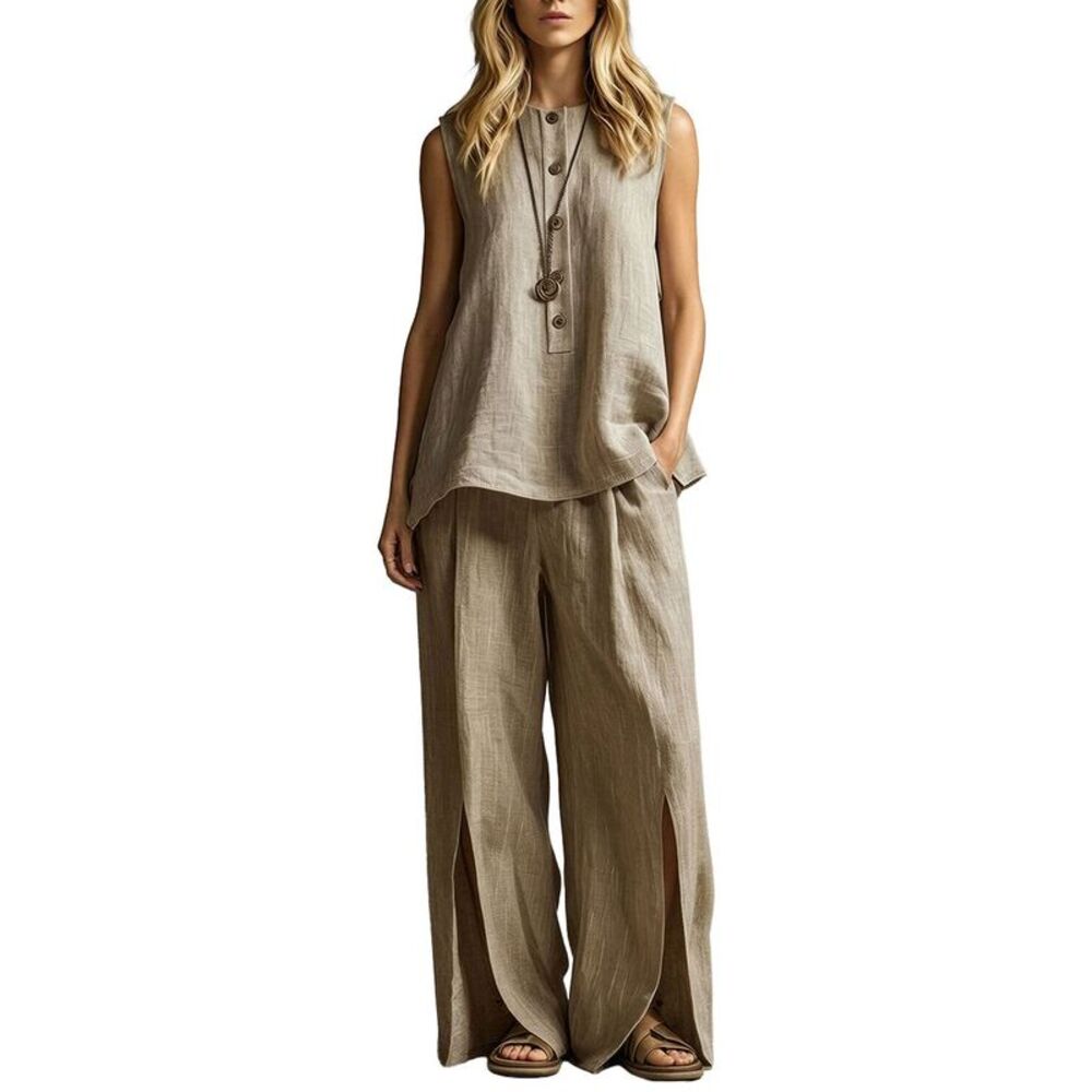 Vincent Womens  2Pc Top & Pant Set